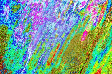 soyut neon renkleri çizik ve çatlaklarla duvar kağıdı deseni 