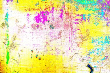 soyut neon renkleri çizik ve çatlaklarla duvar kağıdı deseni 