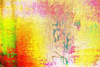 soyut neon renkleri çizik ve çatlaklarla duvar kağıdı deseni 