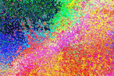 Yaratıcı soyut sanat çalışması, renkli doku arka planına sahip uzay duvar kağıdını kopyala