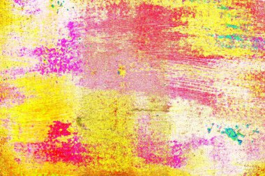 soyut neon renkleri çizik ve çatlaklarla duvar kağıdı deseni 