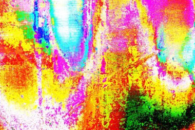 Çizik ve çatlaklarla metal doku 