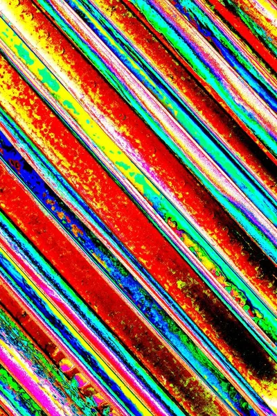 Soyut neon renkler çizik ve çatlaklarla dokulu duvar. 