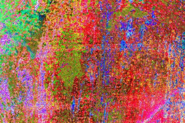 Yaratıcı soyut sanat çalışması, renkli doku arka planına sahip uzay duvar kağıdını kopyala