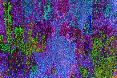 Yaratıcı soyut sanat çalışması, renkli doku arka planına sahip uzay duvar kağıdını kopyala