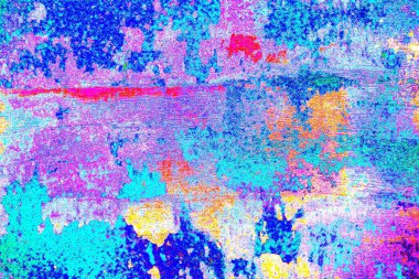 Çizik ve çatlaklarla metal doku 