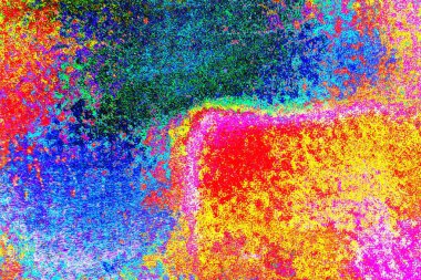 Yaratıcı soyut sanat çalışması, renkli doku arka planına sahip uzay duvar kağıdını kopyala