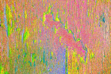 soyut neon renkleri çizik ve çatlaklarla duvar kağıdı deseni 