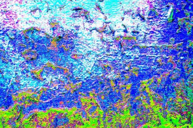 Çizik ve çatlaklarla metal doku 