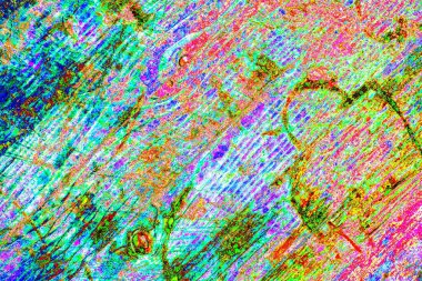 soyut neon renkleri çizik ve çatlaklarla duvar kağıdı deseni 