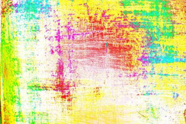 soyut neon renkleri çizik ve çatlaklarla duvar kağıdı deseni 