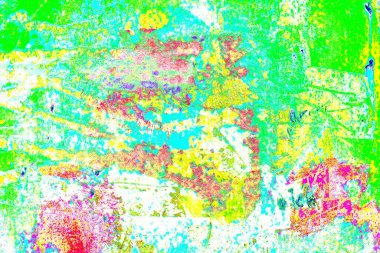 soyut neon renkleri çizik ve çatlaklarla duvar kağıdı deseni 