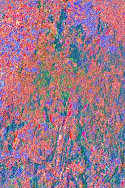 Yaratıcı soyut sanat çalışması, renkli doku arka planına sahip uzay duvar kağıdını kopyala