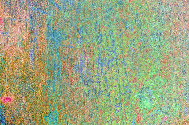 Yaratıcı soyut sanat eserleri, renkli doku arka planına sahip rustik duvarları kopyala