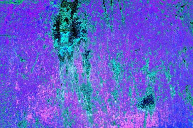 Yaratıcı soyut sanat eserleri, renkli doku arka planına sahip rustik duvarları kopyala