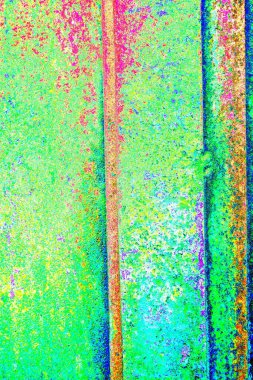 soyut neon renkleri çizik ve çatlaklarla duvar kağıdı deseni 