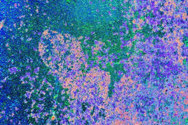 Çizik ve çatlaklarla metal doku 