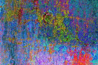 Yaratıcı soyut sanat çalışması, renkli doku arka planına sahip uzay duvar kağıdını kopyala