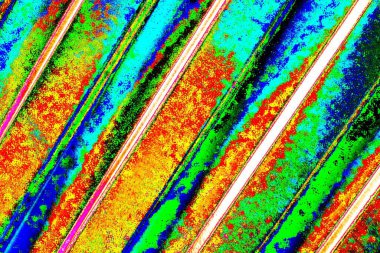 Yaratıcı soyut sanat eserleri, renkli doku arka planına sahip rustik duvarları kopyala