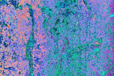 Çizik ve çatlaklarla metal doku 