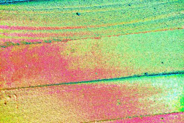 Çizik ve çatlaklarla metal doku 