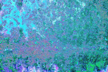 Yaratıcı soyut sanat eserleri, renkli doku arka planına sahip rustik duvarları kopyala