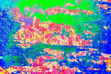 Çizik ve çatlaklarla metal doku 