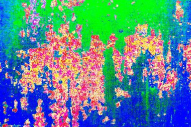 Çizik ve çatlaklarla metal doku 