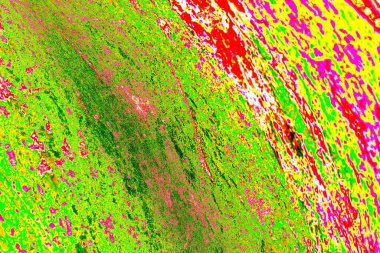 Yaratıcı soyut sanat çalışması, renkli doku arka planına sahip uzay duvar kağıdını kopyala