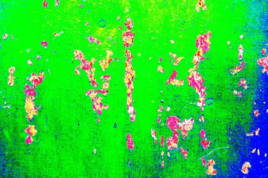 Çizik ve çatlaklarla metal doku 