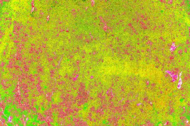 Yaratıcı soyut sanat çalışması, renkli doku arka planına sahip uzay duvar kağıdını kopyala