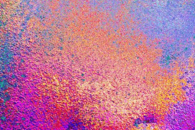 soyut neon renkleri çizik ve çatlaklarla duvar kağıdı deseni 