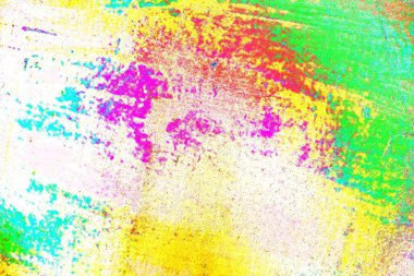 soyut neon renkleri çizik ve çatlaklarla duvar kağıdı deseni 