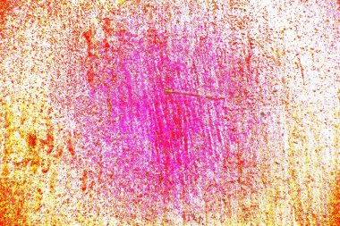 Soyut neon renkler çizik ve çatlaklarla dokulu duvar. 