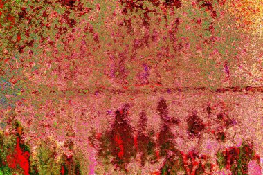 Yaratıcı soyut sanat çalışması, renkli doku arka planına sahip uzay duvar kağıdını kopyala