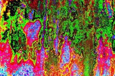 Yaratıcı soyut sanat çalışması, renkli doku arka planına sahip uzay duvar kağıdını kopyala