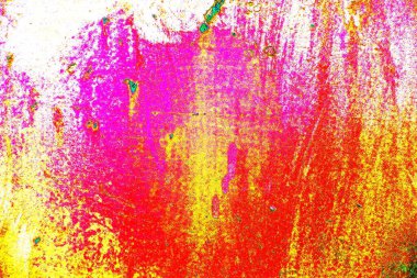 soyut neon renkleri çizik ve çatlaklarla duvar kağıdı deseni 