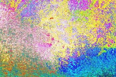 Yaratıcı soyut sanat eserleri, renkli doku arka planına sahip rustik duvarları kopyala