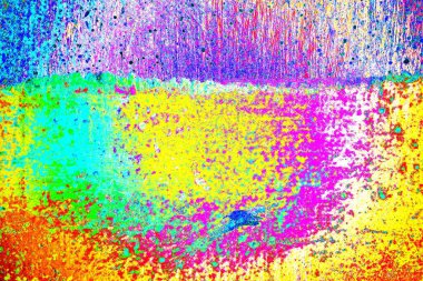 Çizik ve çatlaklarla metal doku 