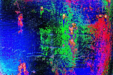 Yaratıcı soyut sanat çalışması, renkli doku arka planına sahip uzay duvar kağıdını kopyala