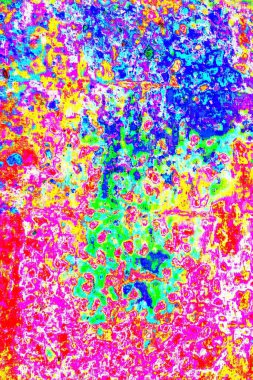 Yaratıcı soyut sanat çalışması, renkli doku arka planına sahip uzay duvar kağıdını kopyala