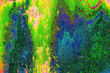 Yaratıcı soyut sanat çalışması, renkli doku arka planına sahip uzay duvar kağıdını kopyala