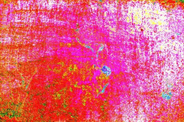 Yaratıcı soyut sanat eserleri, renkli doku arka planına sahip rustik duvarları kopyala