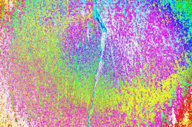 Çizik ve çatlaklarla metal doku 