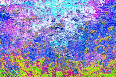 Çizik ve çatlaklarla metal doku 