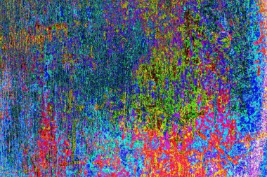 Yaratıcı soyut sanat çalışması, renkli doku arka planına sahip uzay duvar kağıdını kopyala