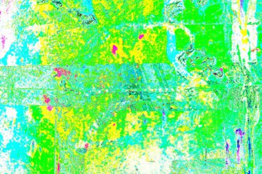 soyut neon renkleri çizik ve çatlaklarla duvar kağıdı deseni 