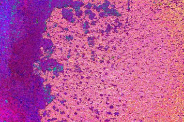 Yaratıcı soyut sanat eserleri, renkli doku arka planına sahip rustik duvarları kopyala