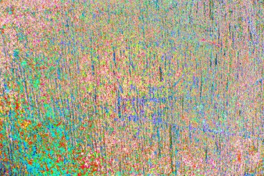 Yaratıcı soyut sanat eserleri, renkli doku arka planına sahip rustik duvarları kopyala