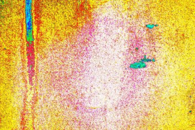 Yaratıcı soyut sanat eserleri, renkli doku arka planına sahip rustik duvarları kopyala